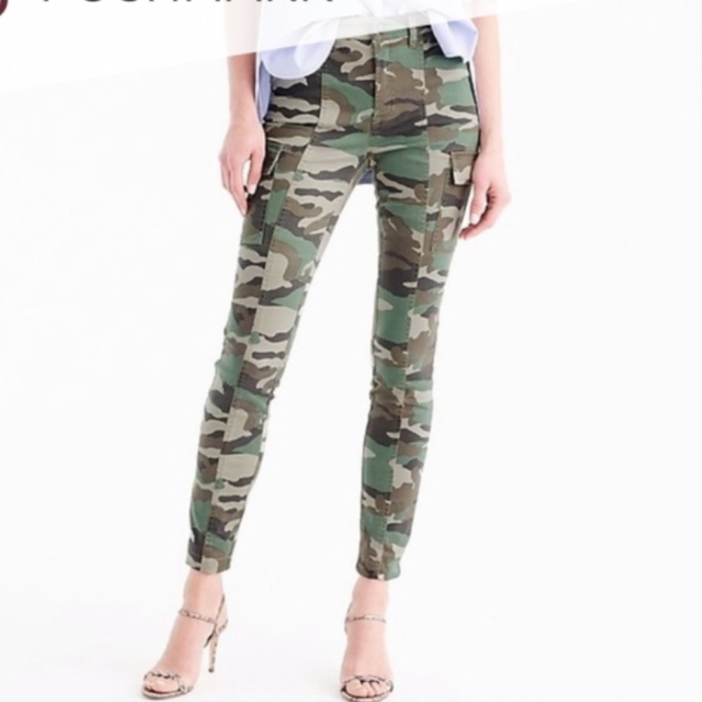 Never worn. Jcrew toothpick ankle length pants